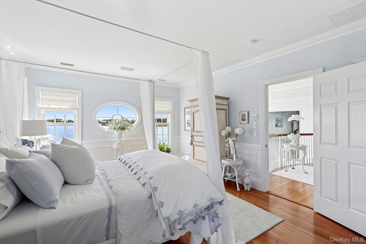 Bedroom, Interior, Water, Wood Texture Flooring