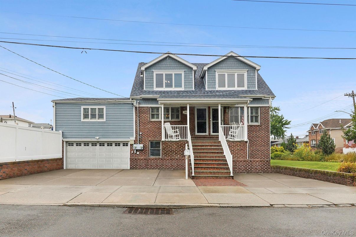 Attached, Exterior, Facade, Brick Facade, Cape Cod