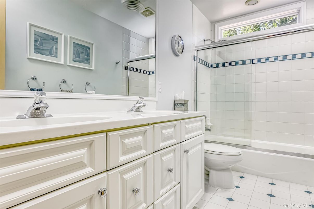 Bathroom, Dual Sink Vanities, Glass Shower, Interior