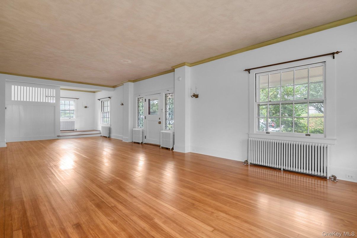 Empty room, Interior, Wood Texture Flooring
