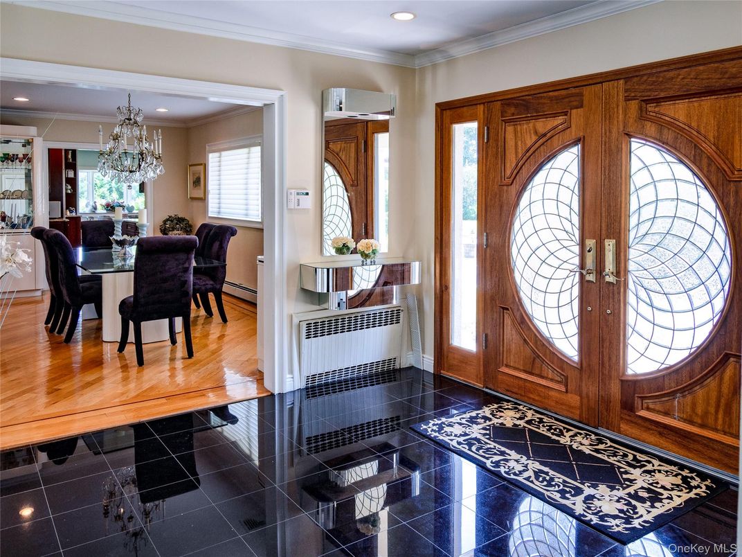 Chandelier, Dining room, Interior, Recessed Lighting