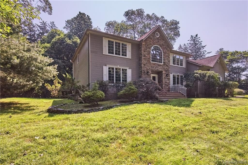 Backyard, Exterior, Facade, Brick Traditional