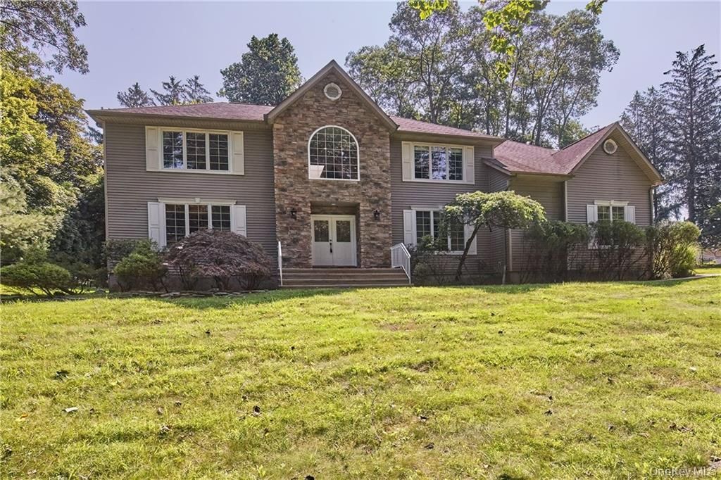 Backyard, Exterior, Facade, Brick Traditional