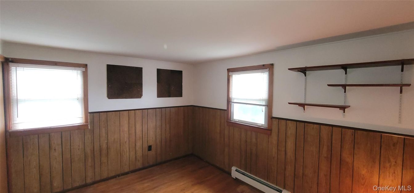 Empty room, Interior, Wood Texture Flooring, Wooden Walls