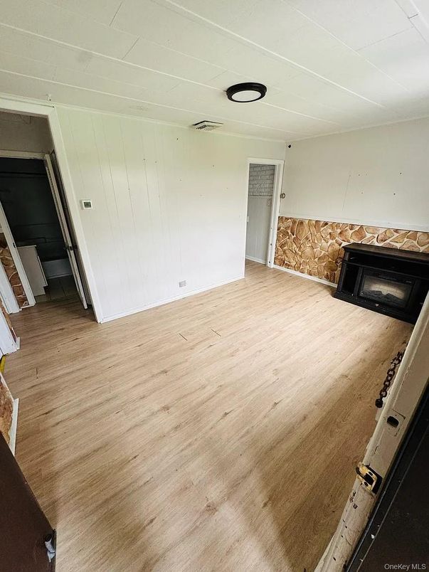Fireplace, Interior, Wood Texture Flooring