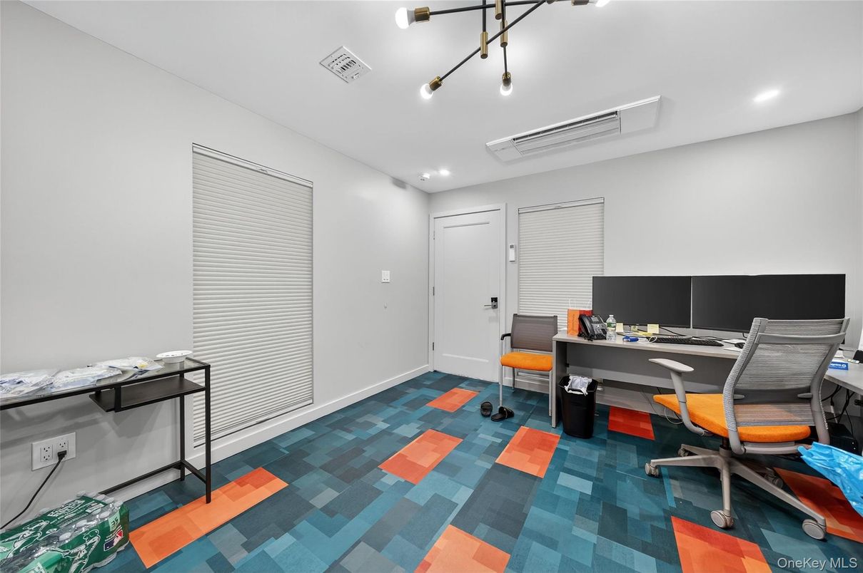 Home Office, Interior, Recessed Lighting