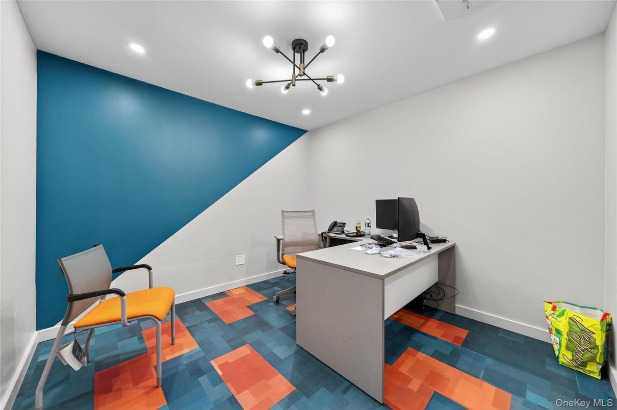 Home Office, Interior, Pendant Lights, Recessed Lighting