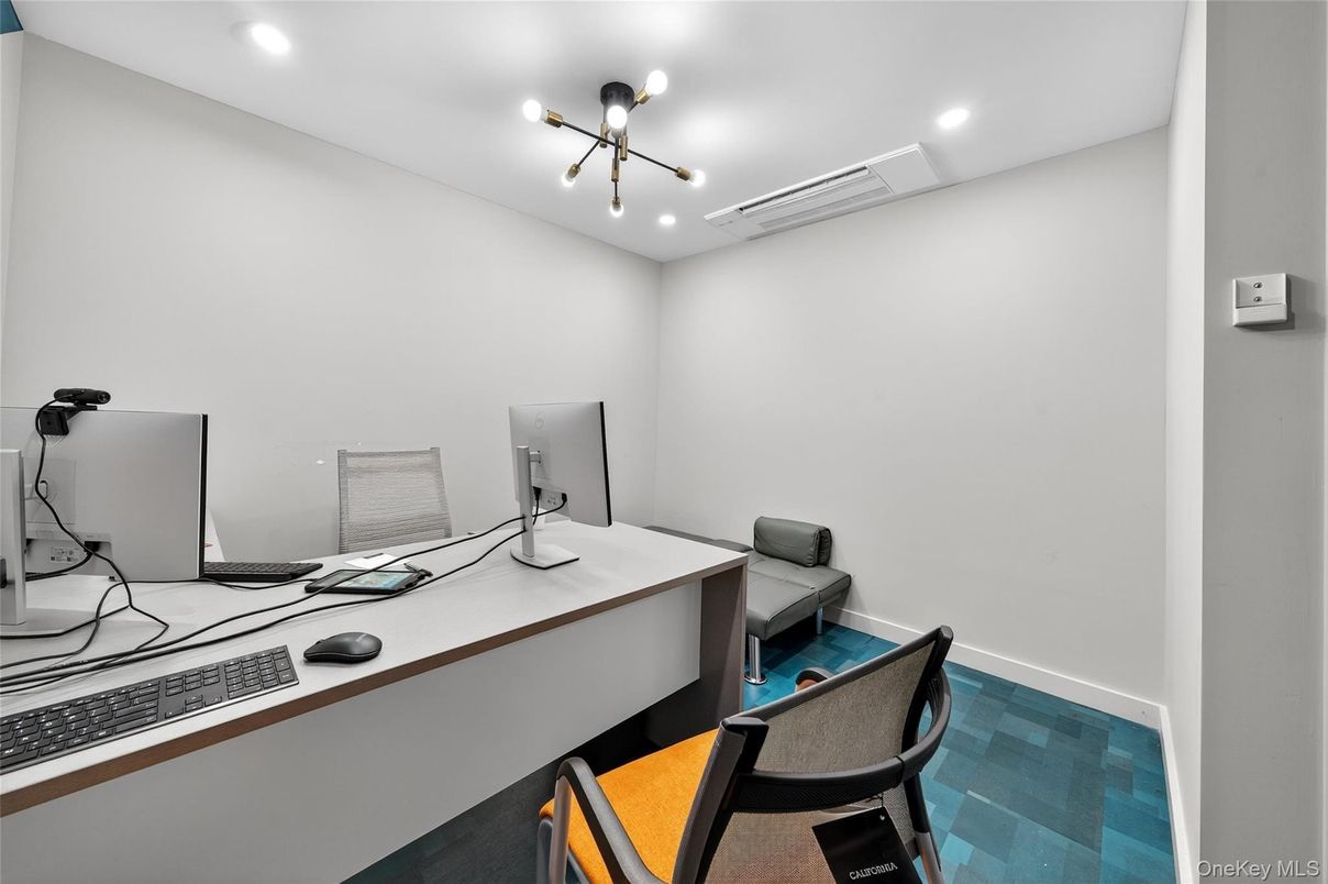 Home Office, Interior, Pendant Lights, Recessed Lighting