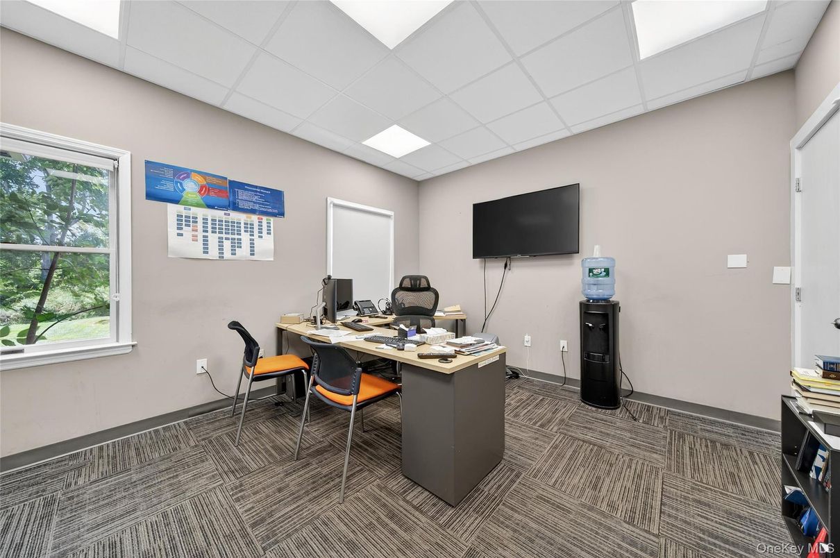 Home Office, Interior, Recessed Lighting