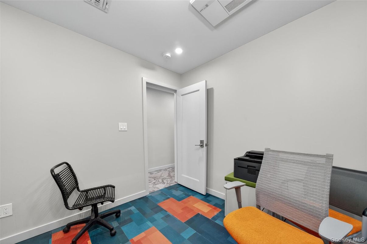 Home Office, Interior, Recessed Lighting