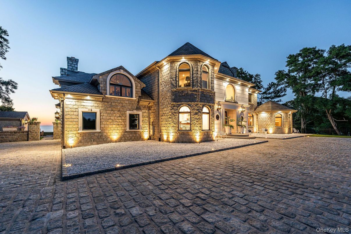 Backyard, Detached Garage, Exterior, Facade, French Provincial
