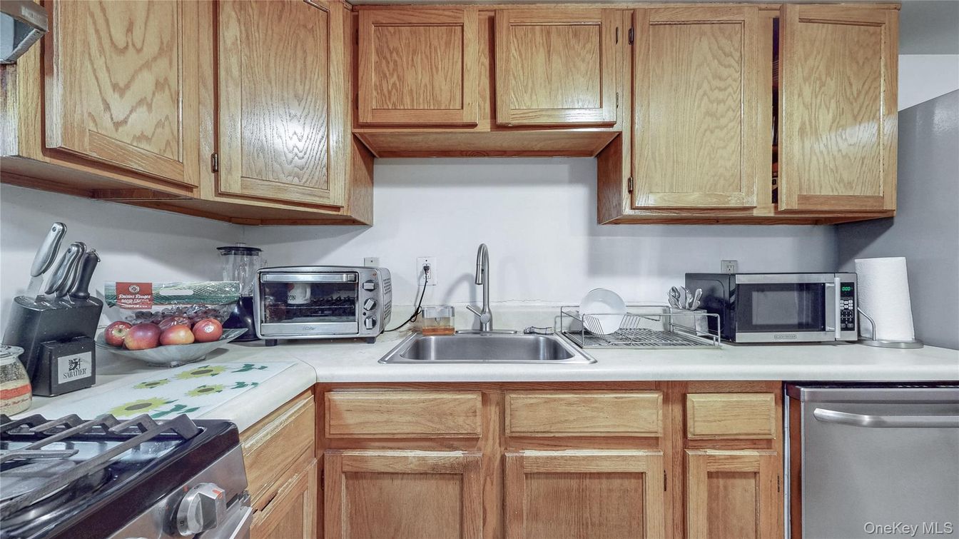 Interior, Kitchen, Stainless Steel Appliances, Tile Countertops