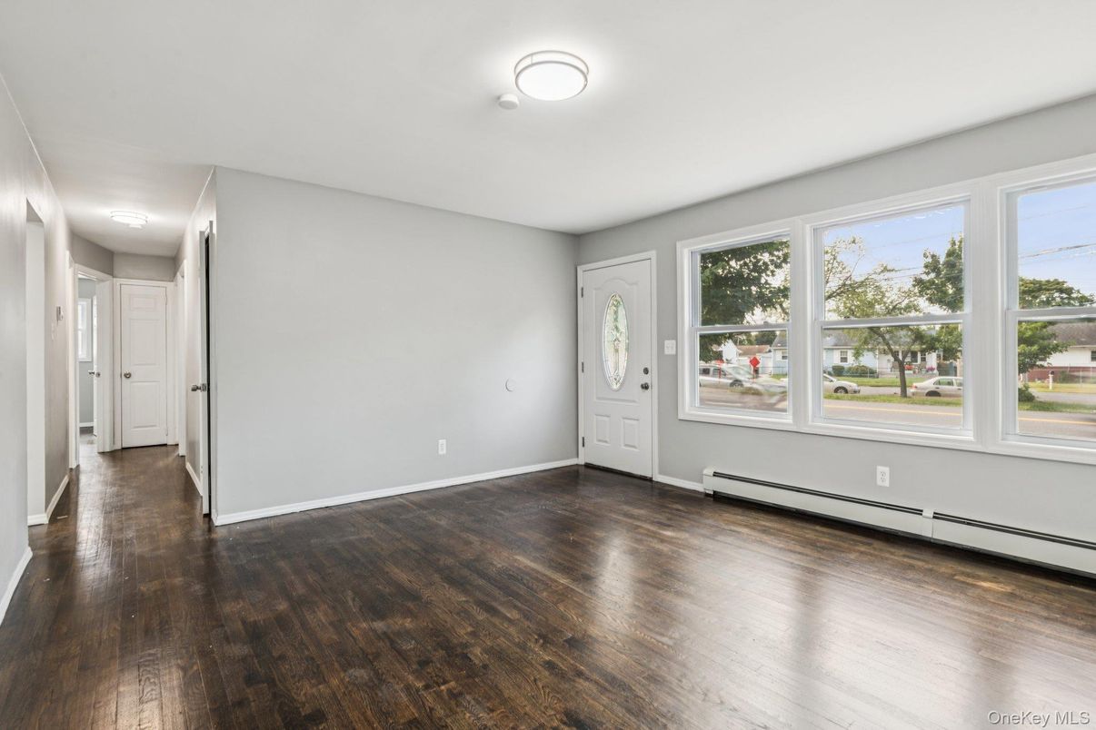 Empty room, Interior, Wood Texture Flooring