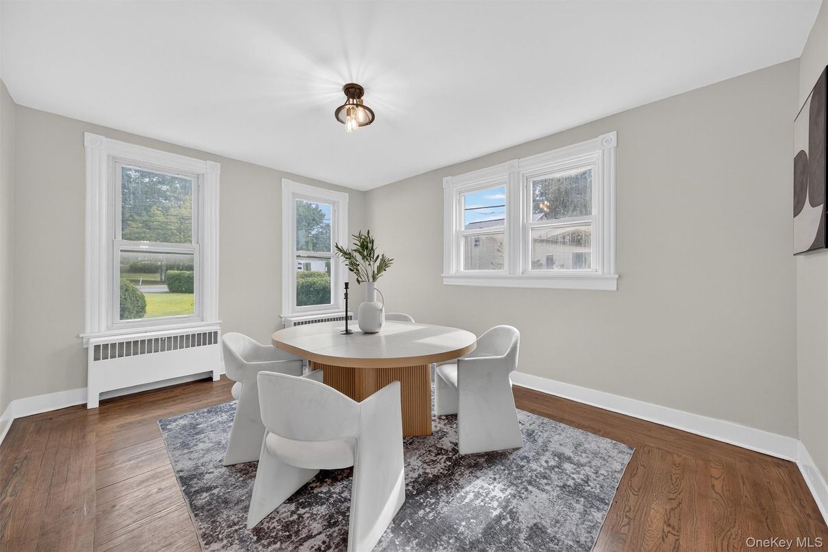 Dining room, Interior, Wood Texture Flooring