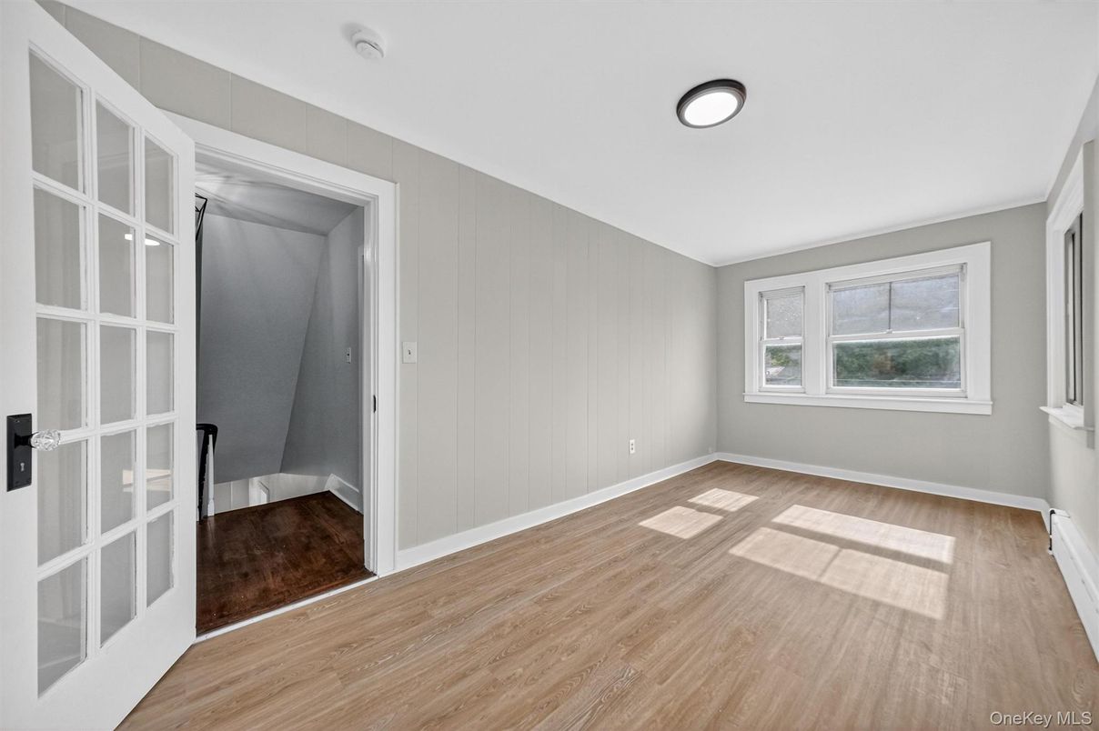 Empty room, Interior, Wood Texture Flooring