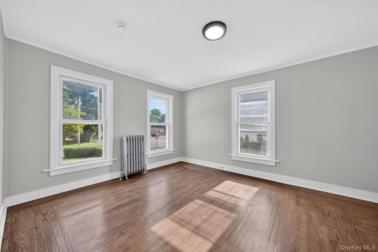Empty room, Interior, Wood Texture Flooring