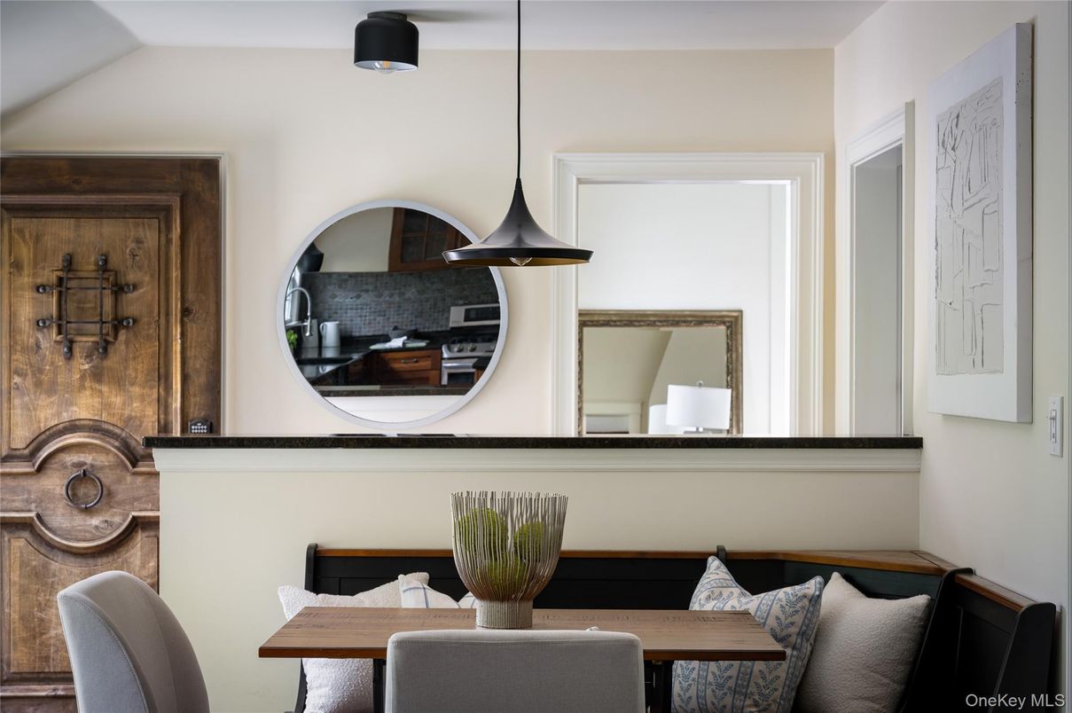 Dining room, Interior, Kitchen, Pendant Lights