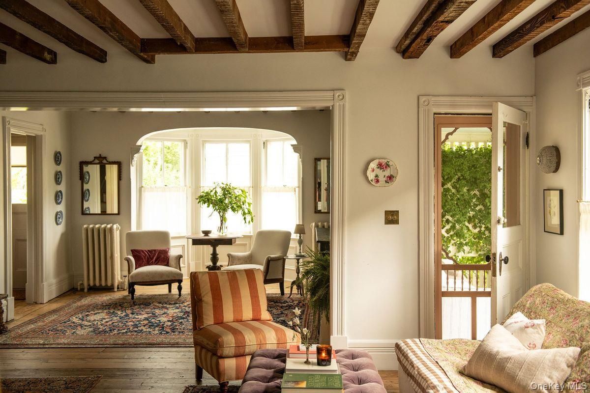 Interior, Wooden Beams, Wood Texture Flooring