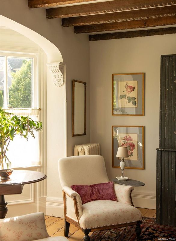 Interior, Wooden Beams