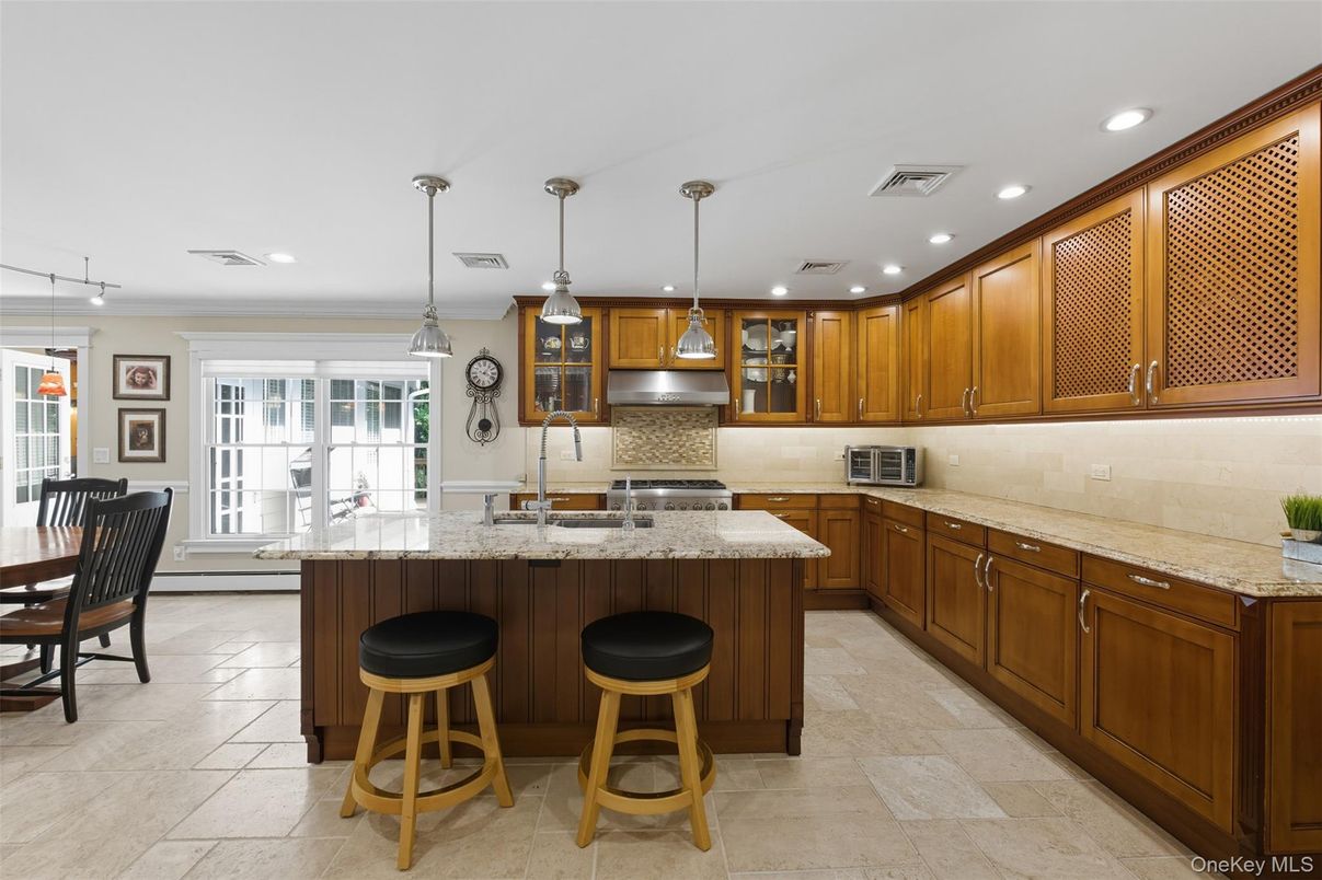Interior, Kitchen, Pendant Lights, Recessed Lighting