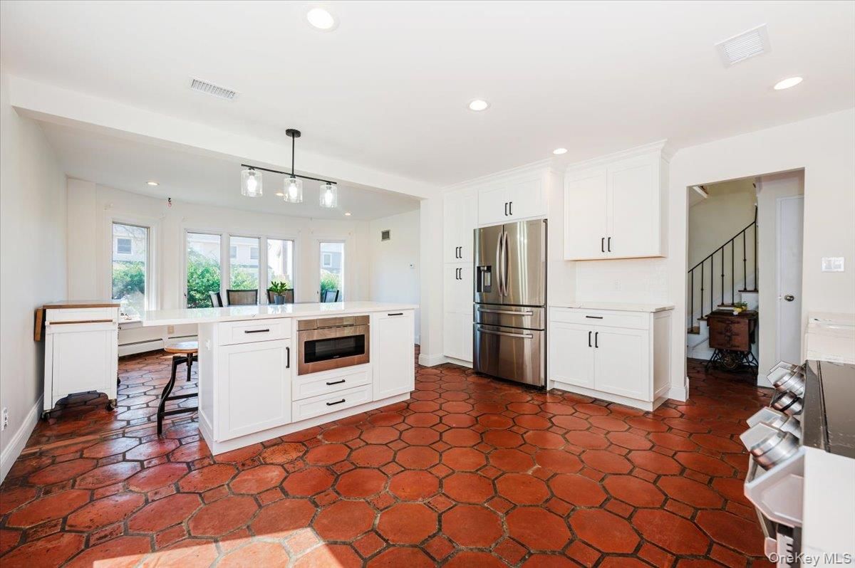 Interior, Kitchen, Recessed Lighting, Stainless Steel Appliances