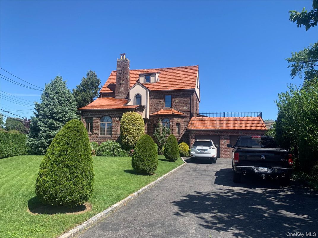 Exterior, Facade, Brick Facade, Tudor Revival