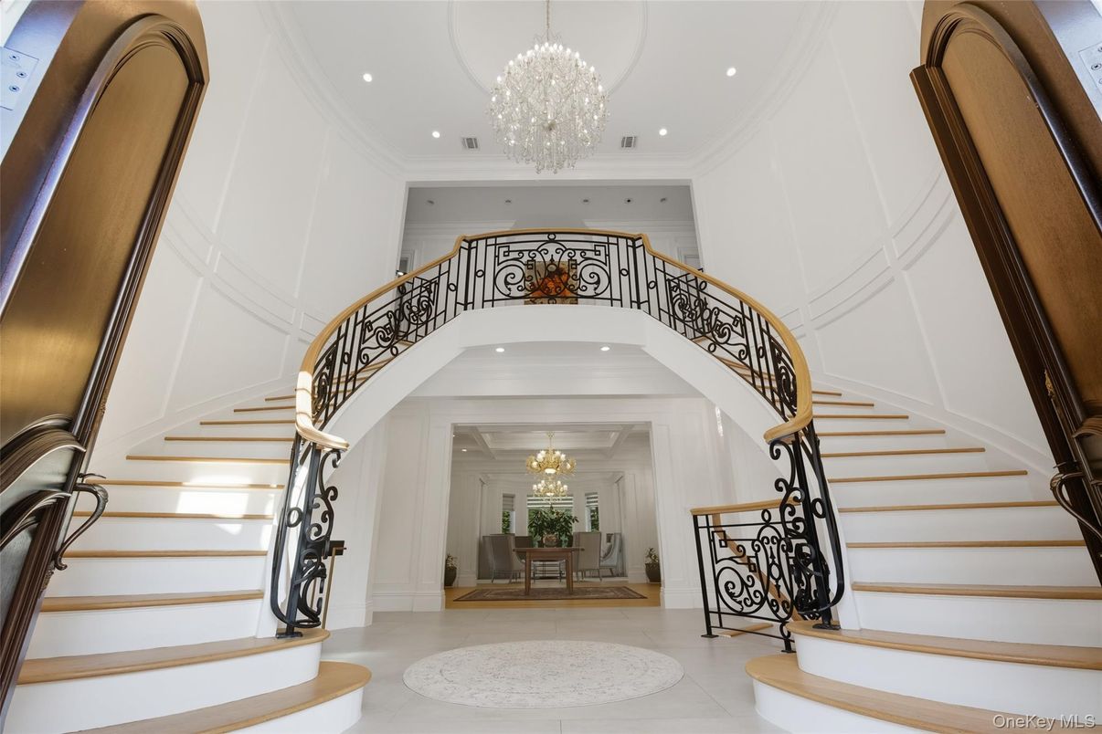 Chandelier, Interior, Recessed Lighting