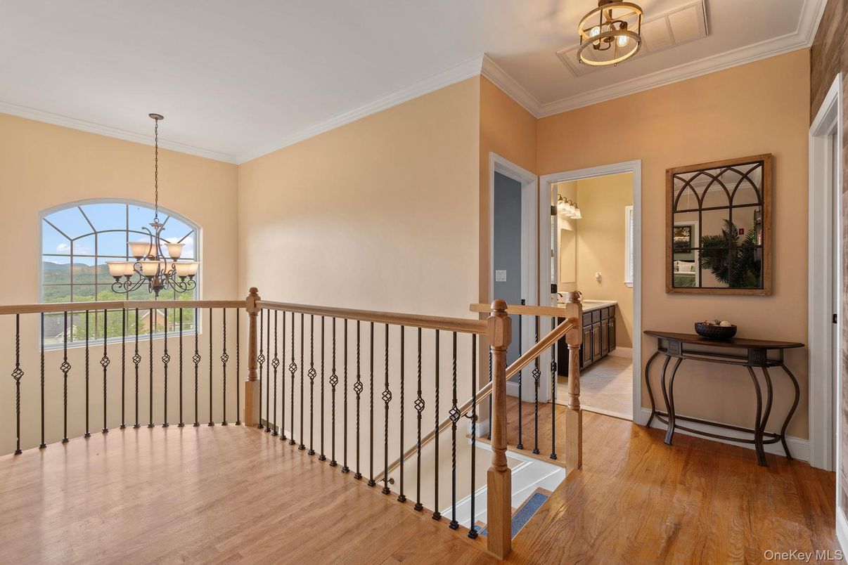 Chandelier, Interior, Wood Texture Flooring