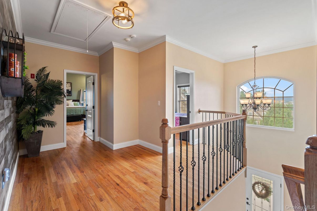 Chandelier, Interior, Wood Texture Flooring