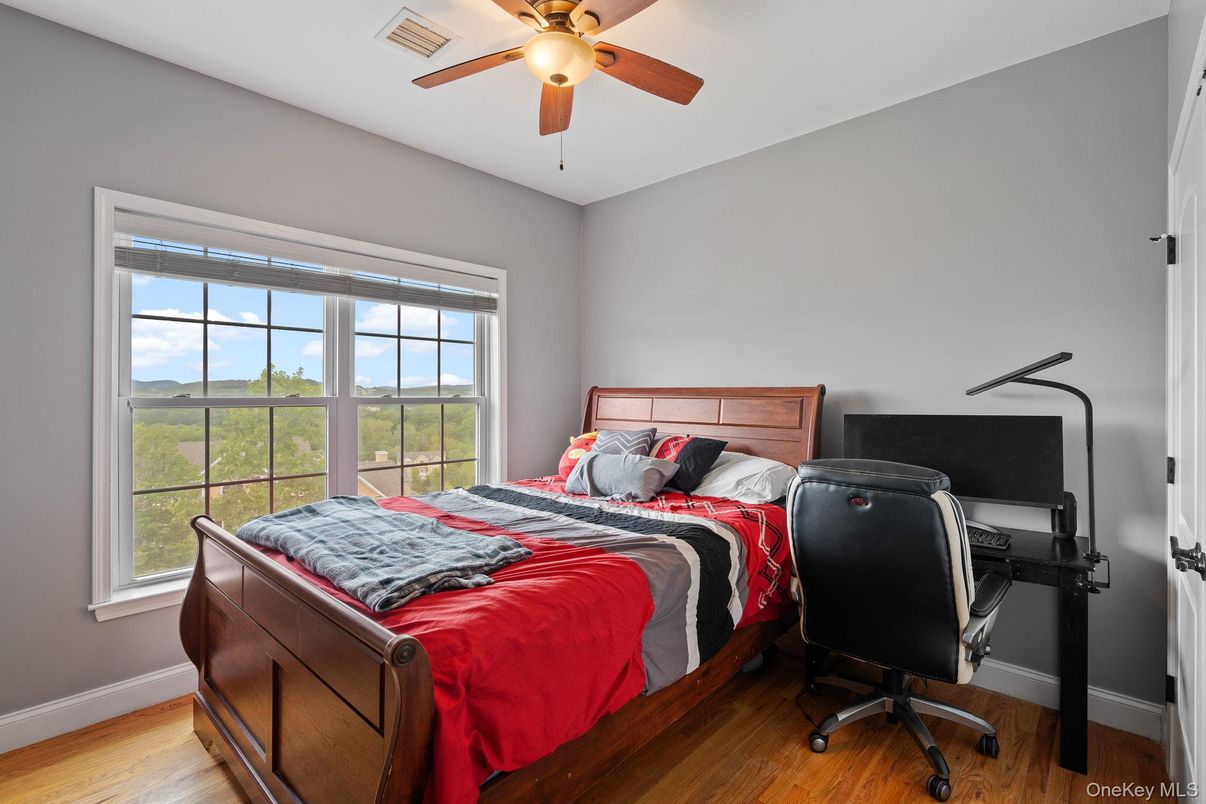 Bedroom, Home Office, Interior, Wood Texture Flooring
