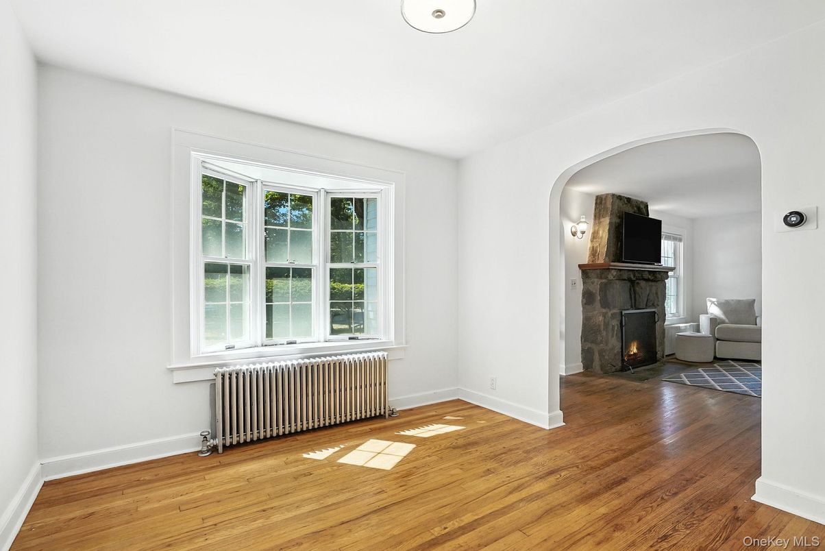 Empty room, Fireplace, Interior, Wood Texture Flooring