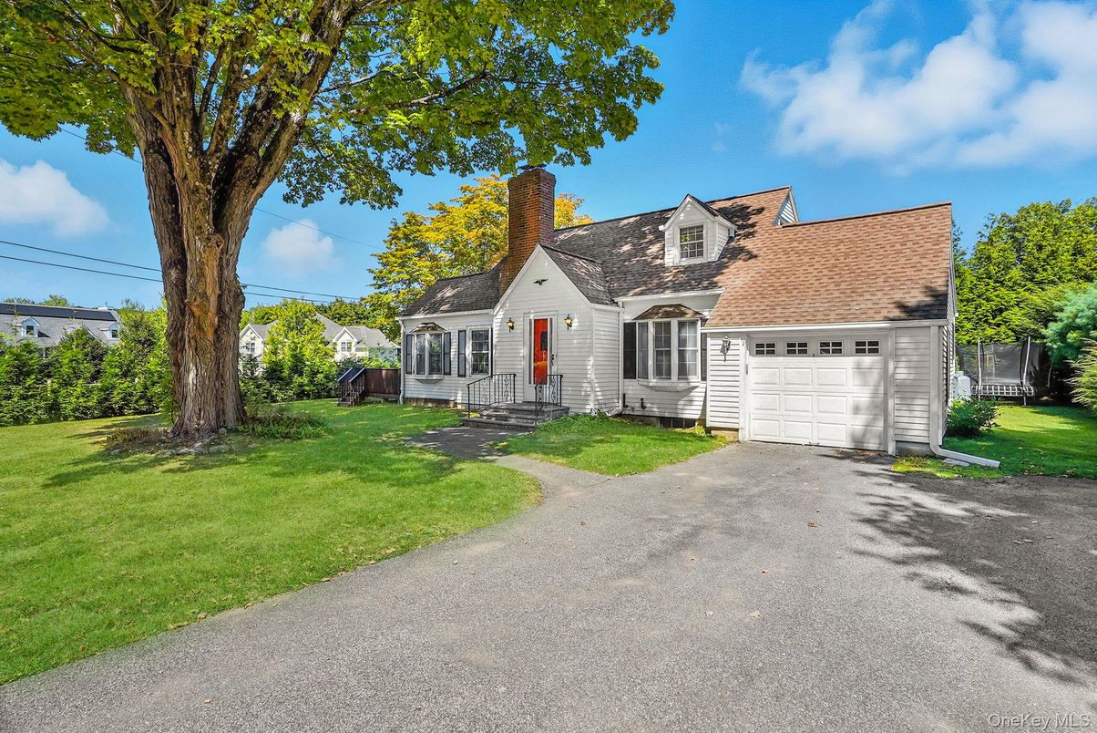 Attached, Backyard, Exterior, Facade, Cape Cod