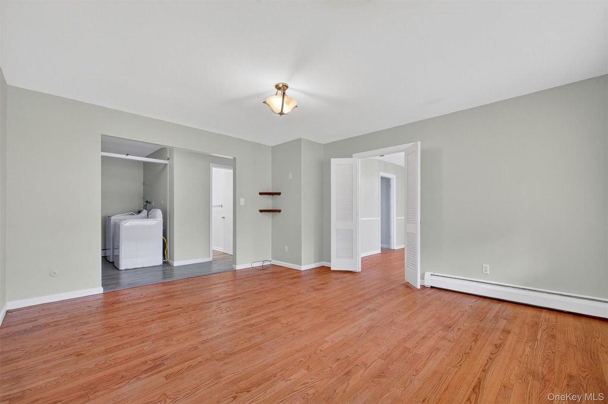 Empty room, Interior, Wood Texture Flooring