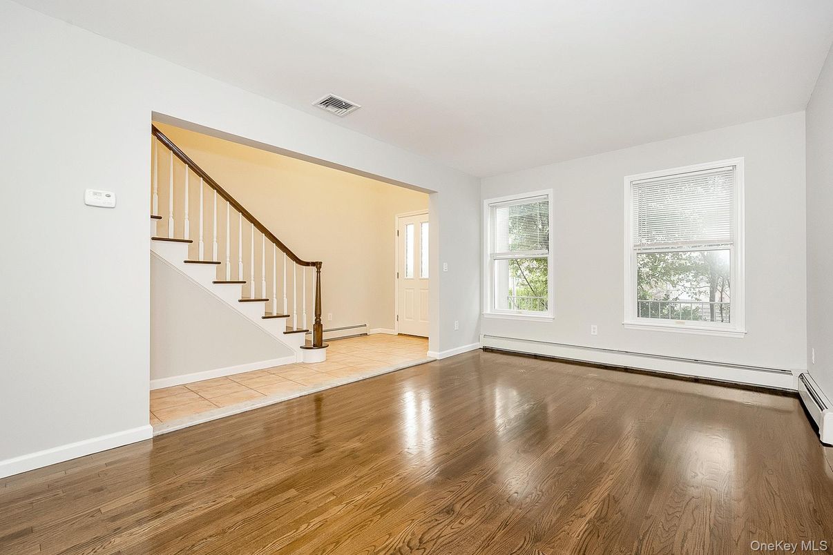 Empty room, Interior, Wood Texture Flooring