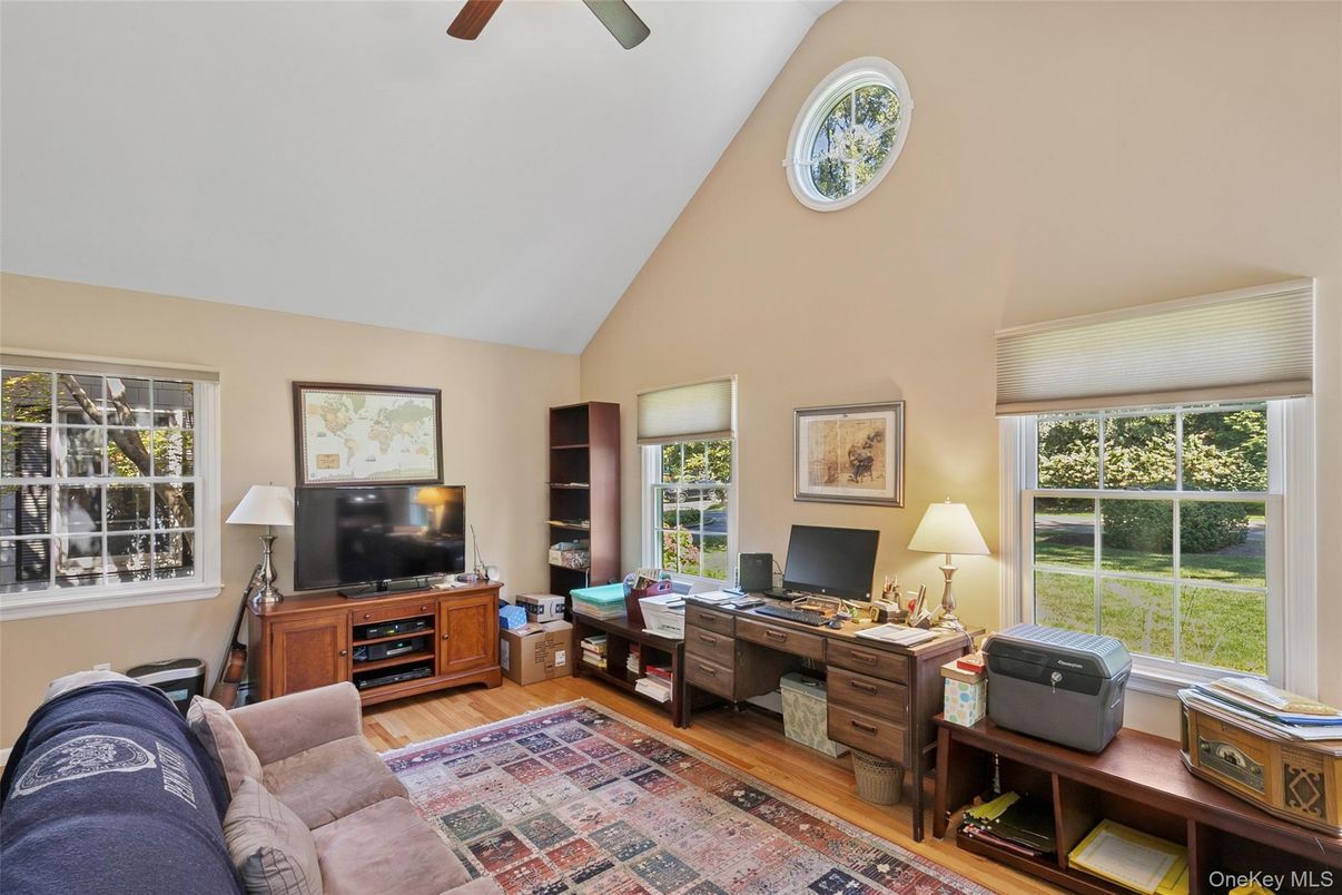 Home Office, Interior, Wood Texture Flooring