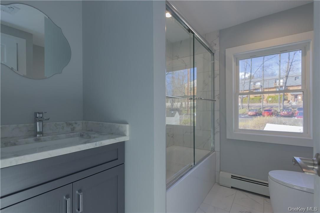 Bathroom, Glass Shower, Interior, Marble, Marble Walls
