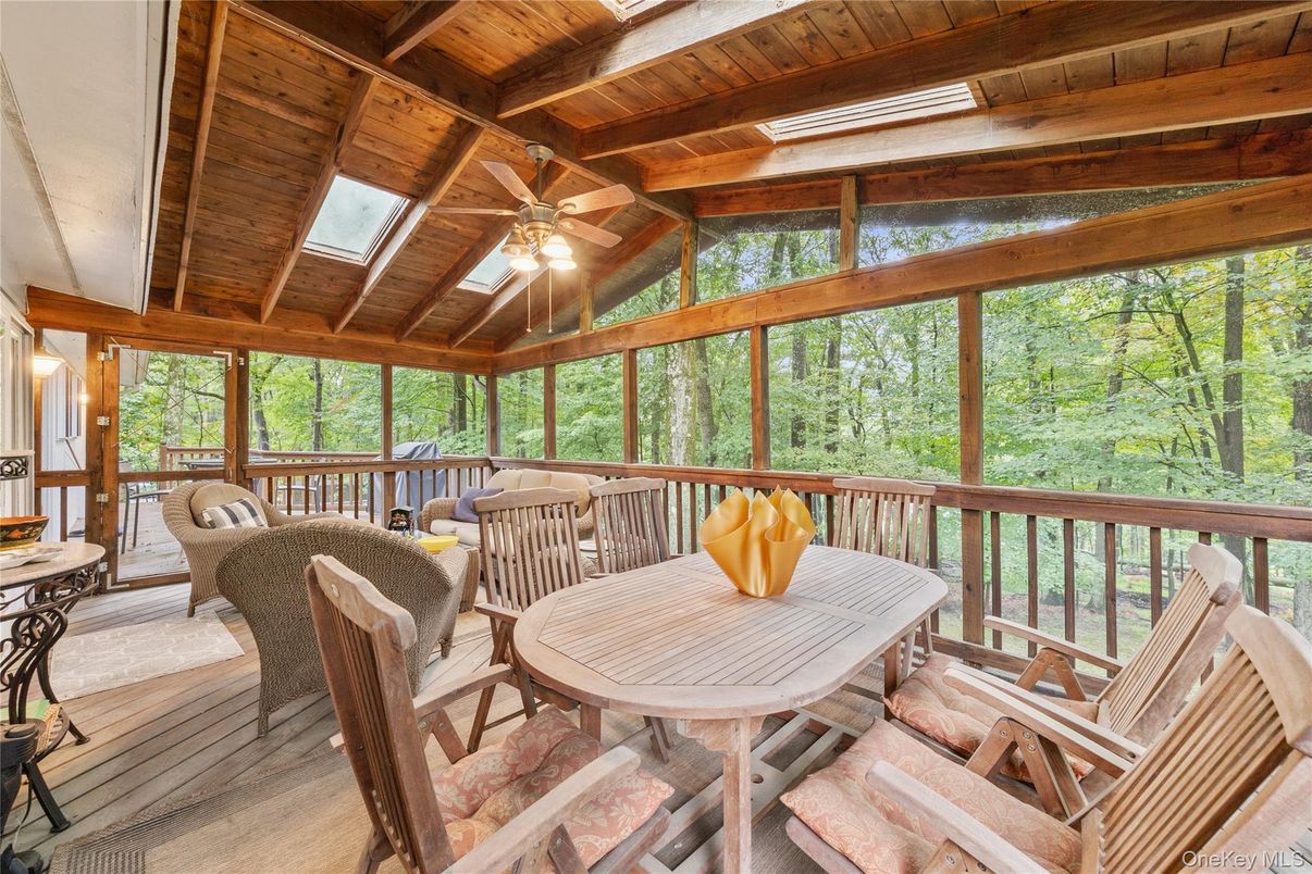 Interior, Sun Room, Wooden Beams, Wooden Ceilings, Wood Texture Flooring