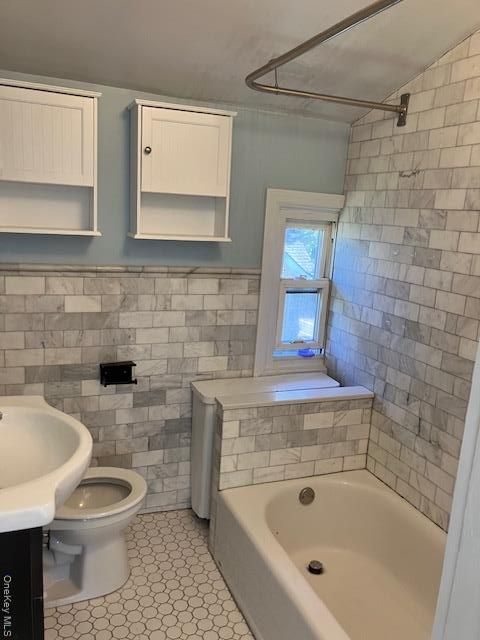 Bathroom, Interior, Stone Walls