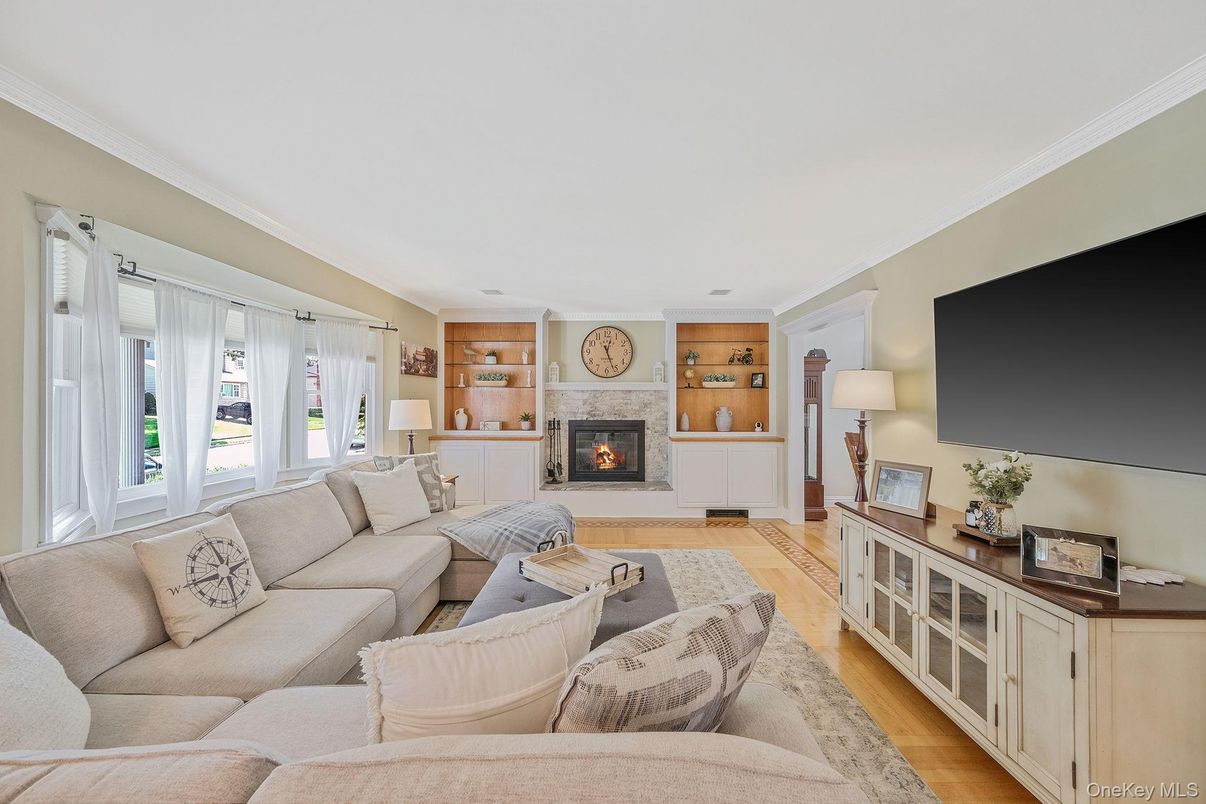 Fireplace, Interior, Living room, Wood Texture Flooring