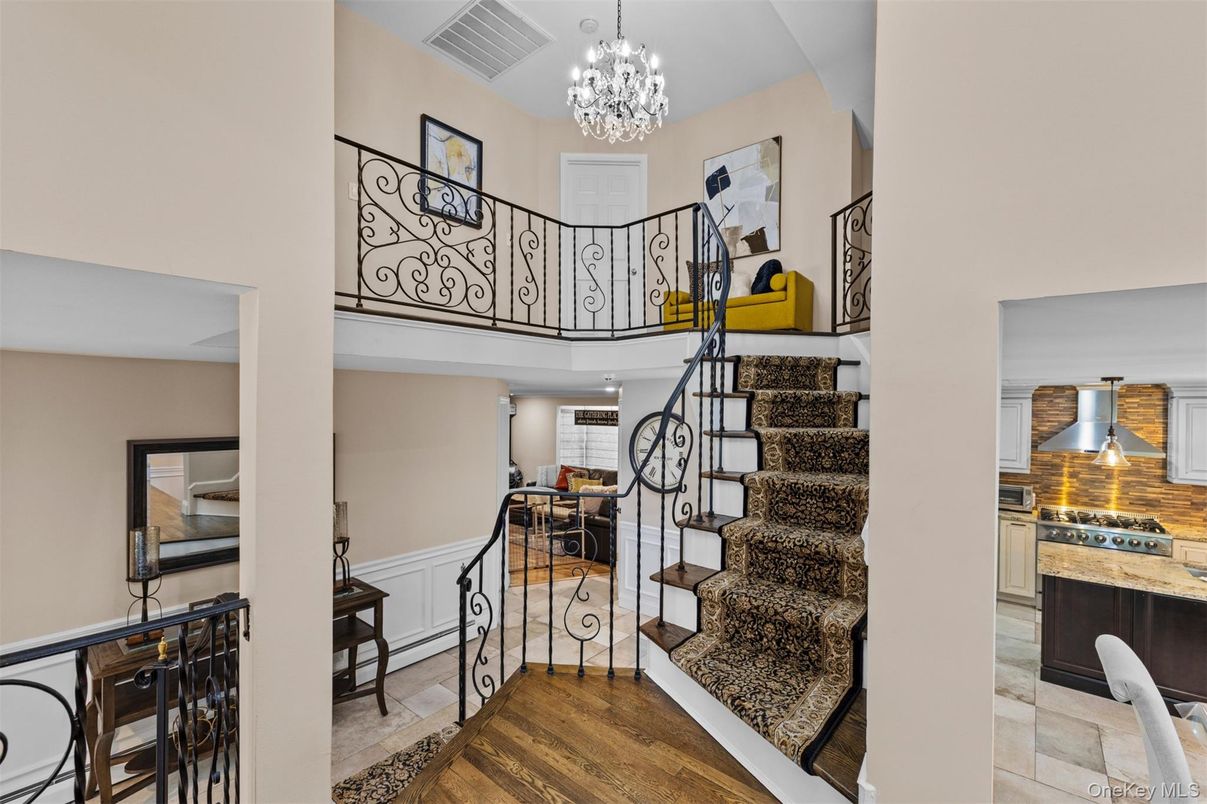 Chandelier, Interior, Wood Texture Flooring