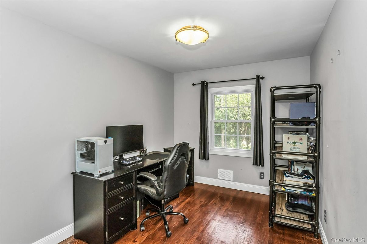 Home Office, Interior, Wood Texture Flooring