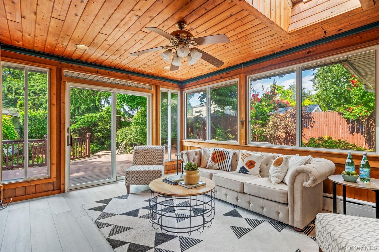 Interior, Living room, Sun Room, Wooden Ceilings, Wood Texture Flooring