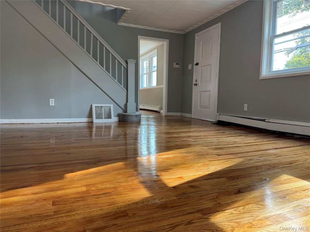 Empty room, Interior, Wood Texture Flooring