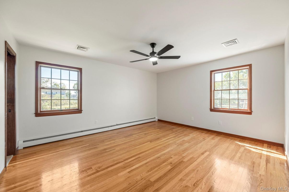 Empty room, Interior, Wood Texture Flooring