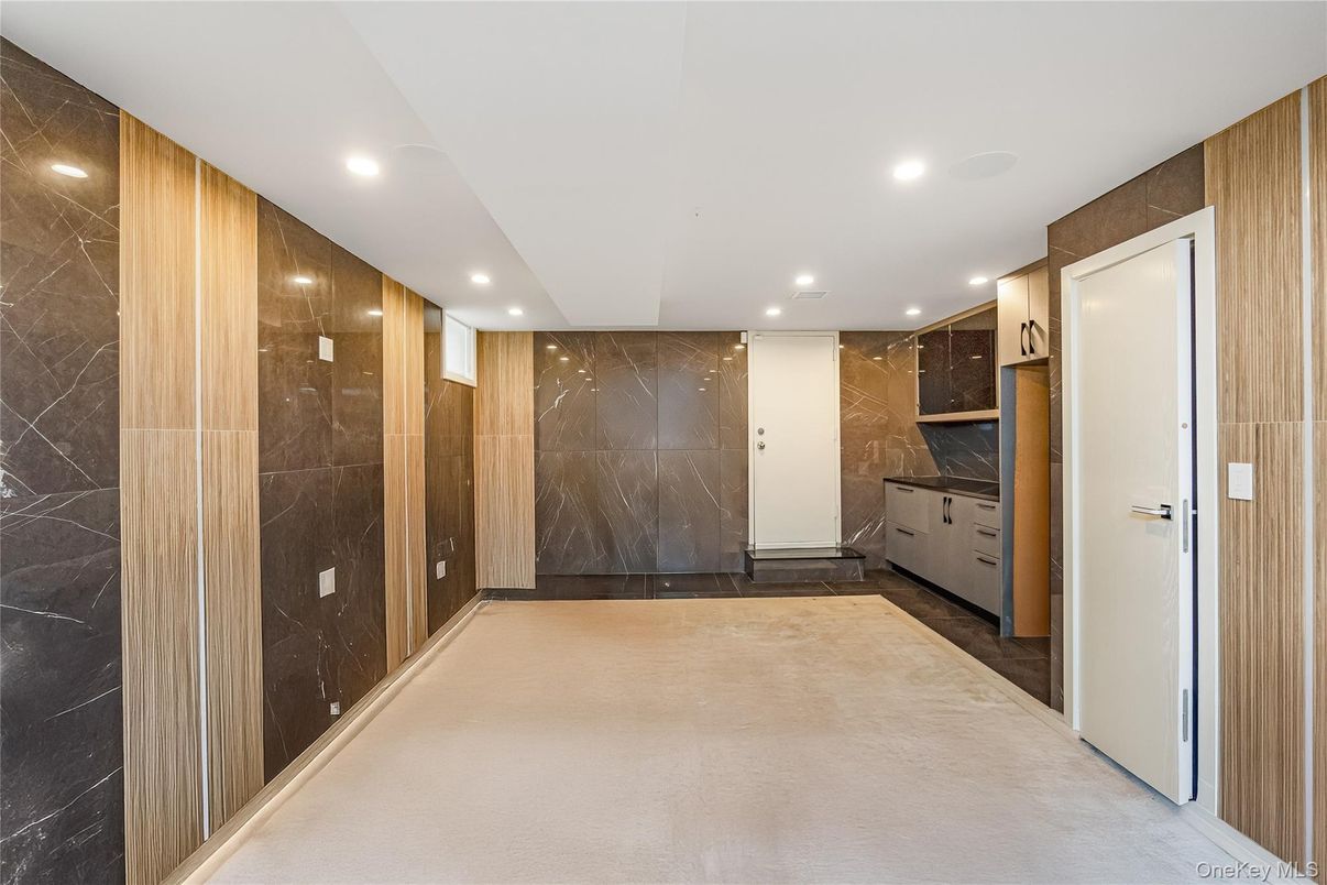 Interior, Marble Walls, Recessed Lighting