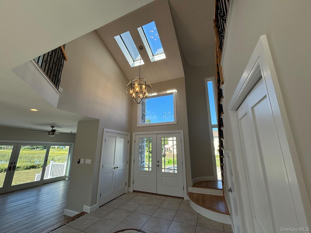 Chandelier, Interior, Recessed Lighting