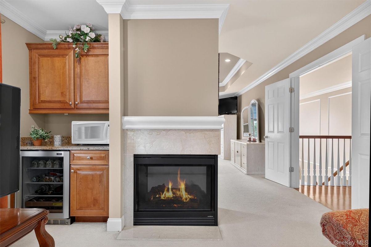 Fireplace, Interior, Recessed Lighting