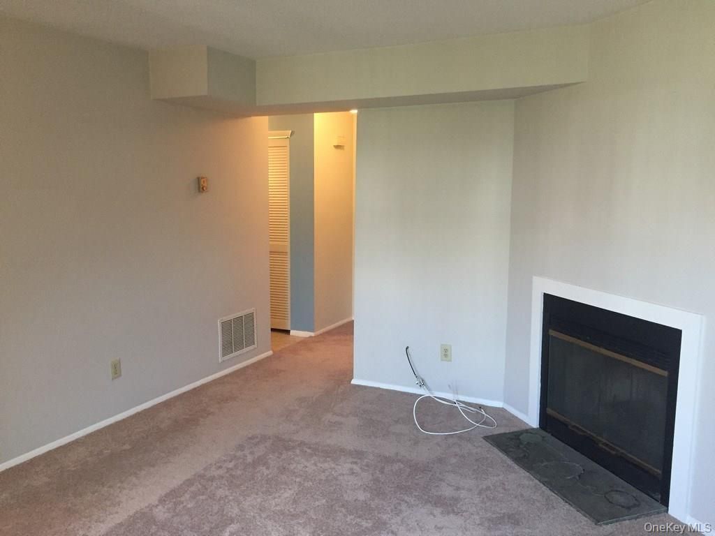 Empty room, Fireplace, Interior