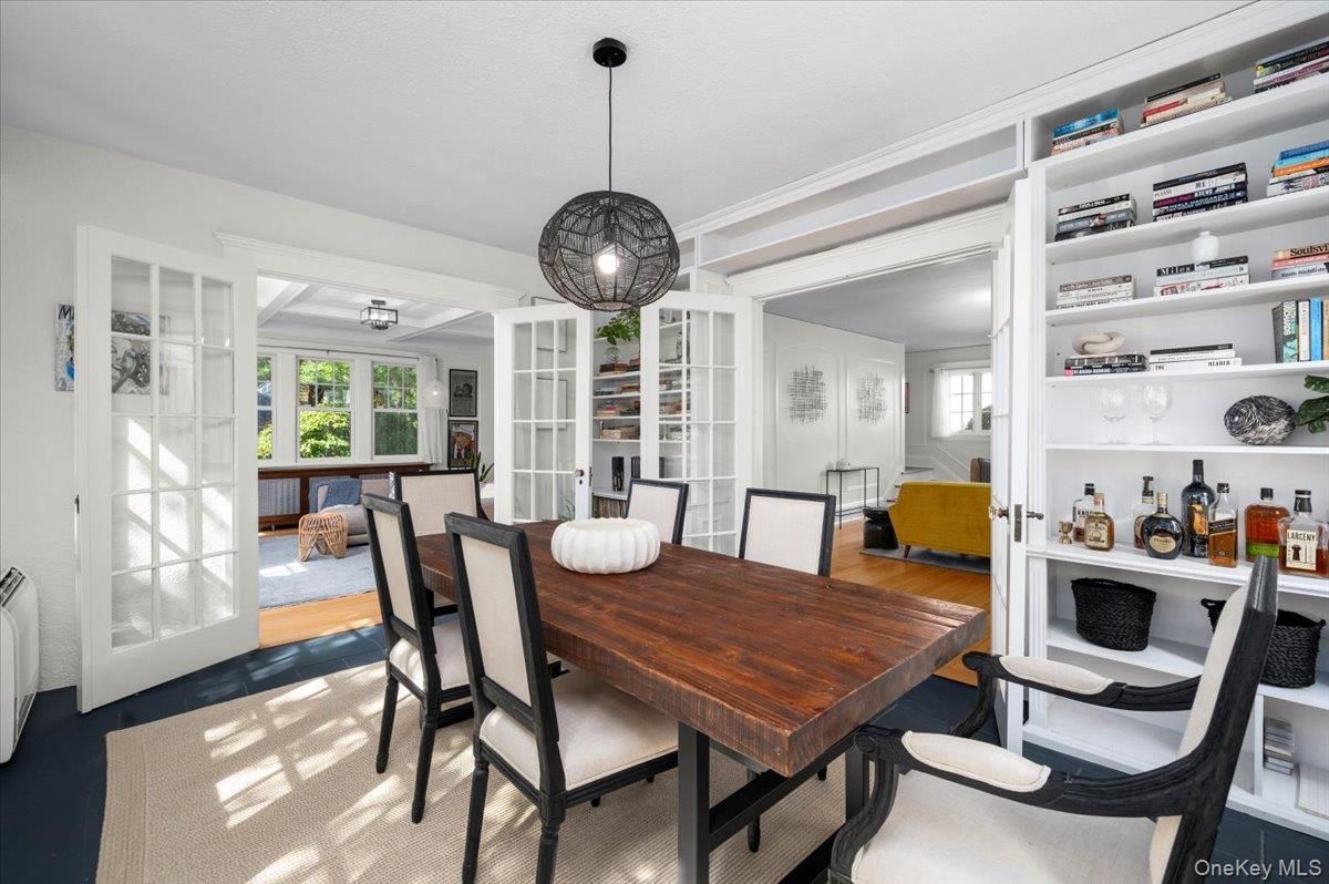 Dining room, Interior, Pendant Lights