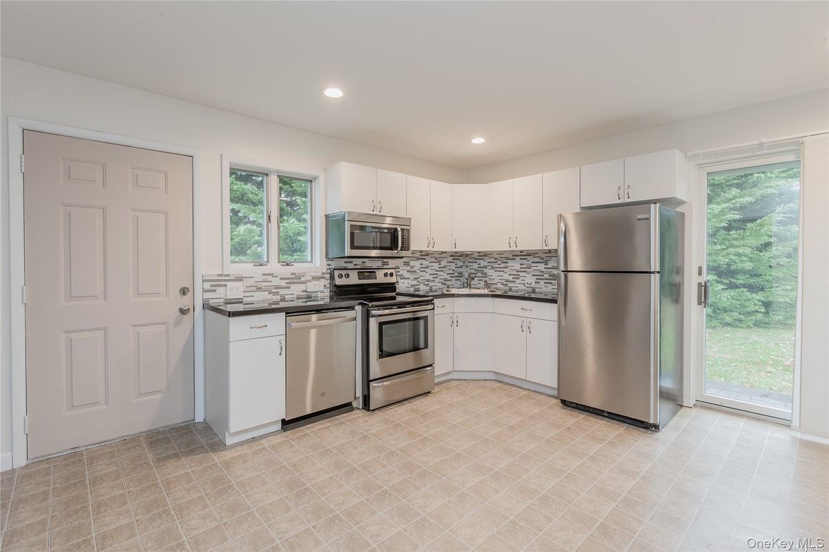 Interior, Kitchen, Recessed Lighting, Stainless Steel Appliances